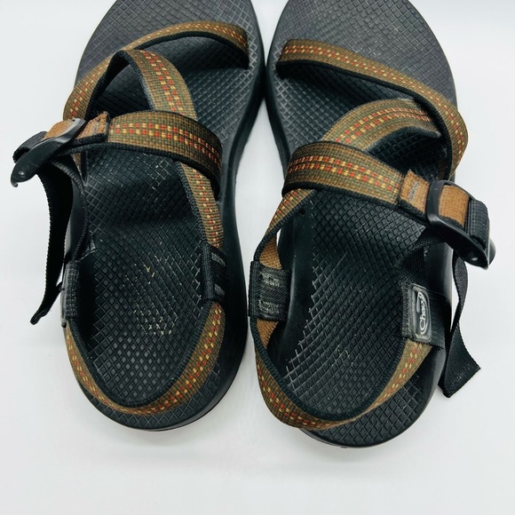 CHACO Men’s Black and Brown Strappy Sandals size 9 - Picture 6 of 13